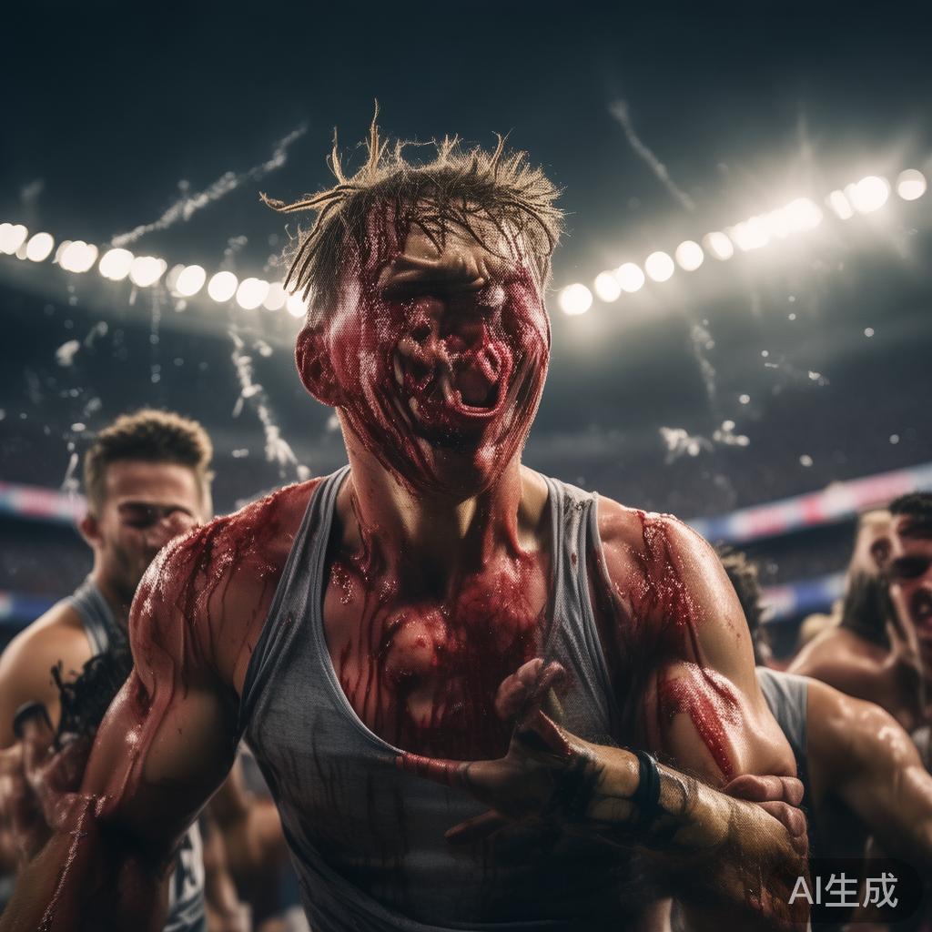 某些瞬间不仅仅是技术的展现，更体现了运动员的拼搏精